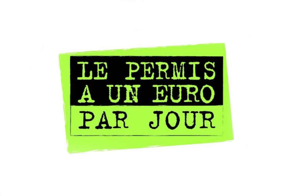 Logo du permis à 1 euro par jour